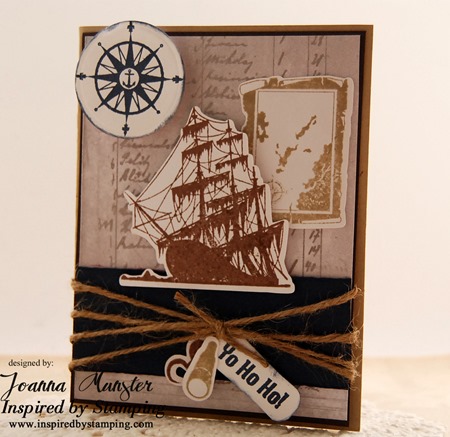 Inspired by Stamping Pirates & Ahoy Matey